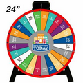 24 Inch Custom Printed Prize Wheel
